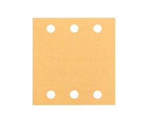 10 feuilles abrasives BOSCH C470 pour ponceuse vibrante 115 x 107 mm Best for Wood and Paint 6 trous
