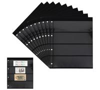 10 feuilles de stock Prophila double face, division 4 voies, 4 poches