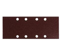 10 FEUILLES RECTANGULAIRES MAKITA ABRASIVES 93X230 MM GRAIN 40-4 + 4 TROUS-P318370-40
