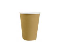 10 GOBELETS CARTON BIO 25CL OR