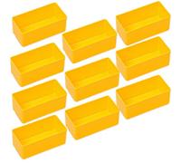 10 godets Allit EuroPlus - À insérer dans les boîtes 45/1 45/2 45/3 45/4 45/5 - Norme industrielle, Gr. 2 Gelb