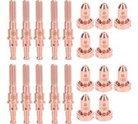 10 Jeu de pointes de buse d'électrode de torche de coupage plasma 60A 9-8215 9-8210 Consommables de rechange en laiton pour SL60 SL100