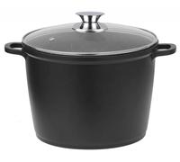 10 L Marmite de soupe antiadhésive à induction 28 cm Fonte d'aluminium Marmite à rôtir