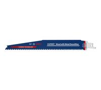 10 Lames de scie sabre Expert Carbure Démolition bois et métal S 1167 XHM - 225 mm - BOSCH - 2608900400