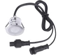 10 lampes LED encastrées de 32 mm, 0,6 W, 500 lm, SMD2835, petits luminaires encastrés au sol, étanches, IP67, pour l'extérieur, le jardin, la cour, la terrasse, W