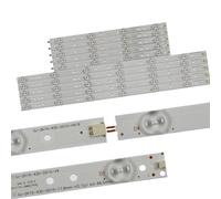 10 lampes pour téléviseur Philips 43" (compatibles avec LBM430P1001-AJ-3S 2S 43PFF5650 BV-1 LB43003), bande de rétroéclairage LED pour CRH-AA433535T051053U-REV1.3