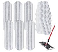 10 lingettes de balai - compatibles avec le système de balai plat O Cedar H2prO - Lingettes de balai universelles - recharges pour