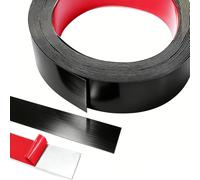10 m x 5 cm de bande métallique à coller, bandes murales en acier inoxydable brossé, moulures en stuc murales, écaillage et bâton en acier inoxydable pour cheminée, cadres de miroir, meubles et