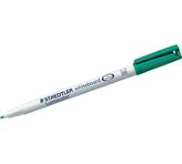 10 marqueurs Lumocolor 301-5 pour tableau blanc, couleur verte