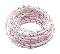 10 Mètres 5mm Cordon de Traction pour Corde de Démarrage Corde Lanceur Tondeuse Corde de Rechange pour Démarreur pour Tondeuse à Gazon Tronçonneuse Compatible avec Stihl Craftsman Husqvarna