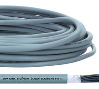 10 mètres Lapp 0026134 ÖLFLEX CLASSIC FD 810 Câble de7x1 mm² gris avec conducteur de protection vert-jaune I Câble pour chaînes porte-câbles hautement flexible Câble PVC pour chaînes porte-câbles 7G1 