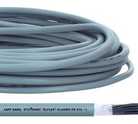 10 mètres Lapp 0026171 ÖLFLEX CLASSIC FD 810 Câble de4x2,5 mm² gris avec conducteur de protection vert-jaune I Câble pour chaîne porte-câbles très flexible Câble PVC pour chaîne porte-câbles 4G2,5 mm2