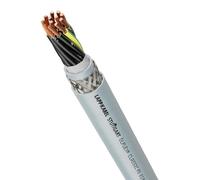 10 mètres Lapp 0026251 ÖLFLEX CLASSIC FD 810 CY 4x1,5 mm² câble dePVC avec conducteur de protection vert-jaune I adapté aux chaînes porte-câbles I câble deblindé 4 fils gris I câble 4G1,5