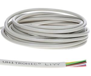 10 mètres Lapp 0028420 UNITRONIC LiYY Câble de données PVC 20 x 0,34 mm² I Câble de signal I Câble de sonnette I Rallonge Câble LED 20 conducteurs I Câble à souder pour carte électronique