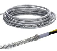 10 mètres Lapp 1135403 Ölflex Classic 110 CY câble de contrôle blindé 3x2 ,5 mm² avec fil de terre vert-jaune 3G2 ,5mm² ET câble blindé 3 conducteurs