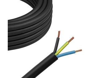 10 mètres Lapp 1600118 H07RN-F 3x2,5 mm² câble caoutchouc flexible avec conducteur de protection I câble résistant aux UV pour l'extérieur I résistant à l'huile I résistant au froid I câble de raccord