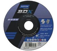 10 meules d'ébarbage BDX à moyeu déporté - 180 x 6,5 x 22,23 mm NORTON
