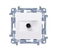 10 MODULES PRISE TV BLANCHE END 10 CAK1.01/11