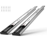 10 paires de glissières de tiroir de 558,8 mm à montage latéral, rails en acier à extension complète pour usage intensif, glissières silencieuses à fermeture douce pour armoires de cuisine avec roulem