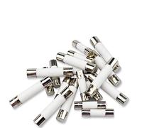 10 pc/lot une vente 5 * 20mm 6 * 30mm fusibles à Tube soufflage rapide mm 250V 0.1 .2 .3 .5 4 6 8 15 20 25 30A AMP fusible en céramique(5x20,3 Years)