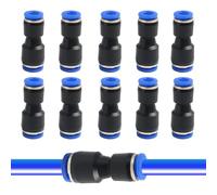 10 PCS 8mm x 6mm, Raccords Pneumatiques, Raccord rapide tuyau air comprimé, Connecteur Pneumatique Push, Raccord Largement utilisé dans les machines, l'électronique, l'automobile