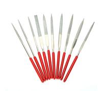10 pcs Bois Râpe avec Premium Grade en acier à la main, de fichiers, Bout Rond Taille, à moitié rond plat et aiguille fichiers Outil de classement, menuiserie DIY Mini fabriqués Bois Râpe fichiers Ens