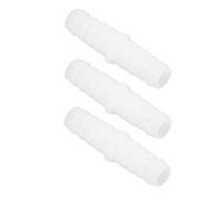 10 Pcs En Plastique Raccord De Tuyau Raccord, Barbelé Splitser Mender Joint Adaptateur En Plastique Pile Raccordement Droit Égalité Barbelé Splitser Mender Joint Union Adaptateur (9-9 mm travers)