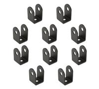 10 Pcs Supports en U pour Bois,Supports pour Panneaux de 2,5 cm | Support pour Portes de garage/cuisine, cloisons, pilastres, pour liaison de divers éléments