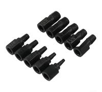 10-Piece Bolt Extractor Set Cr-V Steel Reverse Thread(Solid Type) | Cr-V steel construction, 55-58 pour hrc hardness, reverse thread grip, 10-piece set, stripped screw removal