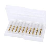 10 pièces 1/8 Pouce carbure Fraises en Bout carré Nez Fraise en Bout PCB CNC Gravure routeur Bits