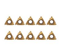10 Pièces 11Er A60 1/4 carbure, 11Era60 Lame Insert Cnc Tour Cutter Outil de Tournage