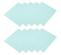 10 Pièces 138x122mm Casque de Soudage Plaque de Protection Transparente Lentille de Rechange Fournitures Industrielles Capot Couvercle de Lentille Transparent Soudure Remplacement de Lentille de Prote