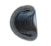 10 pièces 40 grains bandes abrasives en Zircon 20mm x 520mm bande de ponçage résistante à l ' humidité pour le meulage du métal et l ' élimination de la rouille ceinture de polissage du bois