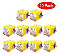 10 pièces 4400mAh BR-2/3AGCT4A pile API 6V pour FANUC Backup Power A98L-0031-0025