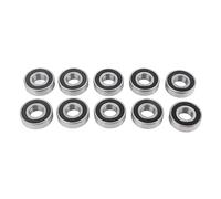 10 Pièces 6204-2RS Roulements à Billes Haute Vitesse avec Joint Double Face, Légers et Efficaces, pour un Usage Industriel