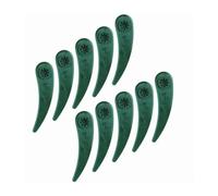 10 pièces 83mm Plastique Tondeuse à Gazon Coupe-Herbe Lame Coupe Kit Remplacement for Bosch Art 23-18 Li/26-18Li débroussailleuse