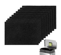 10 Pièces à Charbon Actif Filtre Anti-Odeur, Filtres à Charbon Actif de Cuisine, Anti-Odeur pour Joseph Joseph Poubelle Cuisine D'intérieur, Bac à Compost et Poubelle de Recyclage