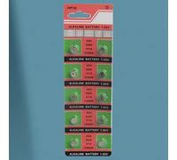 10 PièCes AG4 Pile Bouton 626A 377A CX66W Pile Bouton 1.55 V Piles Alcalines pour Jouet Calculatrice Horloge Montre