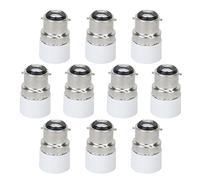 10 Pièces B22 à E14 LED Adaptateur Convertisseur pour Lampe - Support Connecteur de Base Lumière