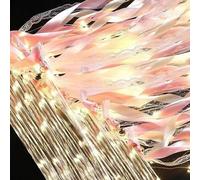 10 pièces Baguettes magiques LED multicolores roses, bâtons lumineux convenant pour les mariages, l'éclairage de scène, les décorations de concerts, les fêtes de mariage/anniversaire, les festivals, l