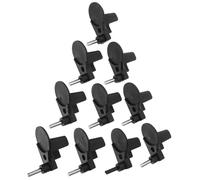 10 Pièces Bloc de Retenue de Chaîne pour Tronçonneuse, Ressort ABS Acier | Accessoire de Sécurité, Améliore Suspendre, pour Entretien et Coupe Intensive, Mécaniciens Petits Moteurs, Propriétaires
