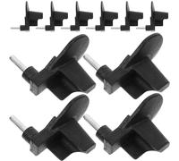 10 Pièces Bloc Ressort Maintien Chaîne Tronçonneuse Acier ABS | Amortissement des Chocs, Installation Facile, Réduit la Fatigue Vibratoire, pour Mécaniciens et Propriétaires de Petites