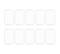 10 Pièces Boîte de Rangement Hermétique en Acrylique Transparent | Protection les Rayures, Ajustement Précis, Empilable, Verrou à Clip, Parois Intérieures Polies