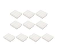 10 Pièces Boîte de Rangement pour Piles AA/AAA en Plastique Blanc | Protège les Batteries, Légère et Sèche, Capacité Jusqu'à 4 Piles Aa ou Aaa, Format Compact à Emporter