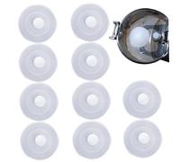 10 pièces bouchon de couvercle de bouteille d'eau 1.1x0.35 en rond anti-déversement bouchon couvercle bouteille œillets-preuve bouchons protecteur pour le Sport, boire, salle sport