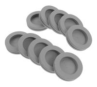 10 Pièces Bouchon de Vidange D’unité en Caoutchouc 26mm | Installation sans Outil, pour Ouverture Extérieure et Trous Inutilisés, Entretien Hvac en Appartement