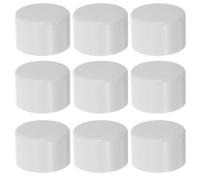 10 Pièces Bouchon en PVC Blanc 40mm pour Tuyau, Raccord, Jardin | Résistant aux Intempéries, Installation Facile, Usage Polyvalent, pour Structure de Jardin et Réseau Sanitaire
