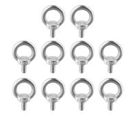 10 Pièces Boulons à Oeil M5, Anneau de Levage 304 Acier Inoxydable, Boulon à Anneau, Anneau a Visser, pour Marin Boulons et Équipements de Levage D'Ingénierie (M5X10)