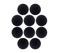 10 Pièces Butoir de Porte Adhésif en Silicone Noir, Protège Mur | Cale Portes, Protection Murale Auto-adhésive, Installation Facile, pour Maison, Noir, Lot Pratique