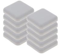 10 Pièces Butoir de Porte Mural en Silicone Plastique Silencieux | Protection Murale pour Poignées, Réduit les Chocs, Coins Arrondis, pour Portes de Chambre, École
